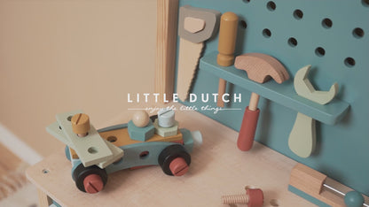 Little Dutch darba galds ar instrumentiem